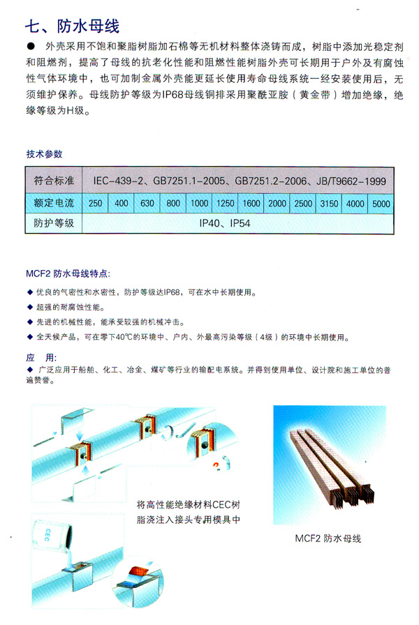 防水母线槽